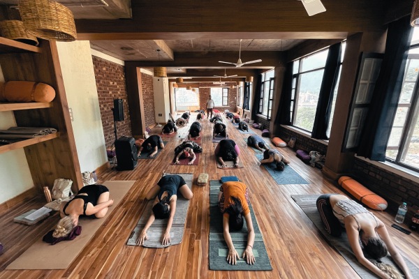 Yoga Hall for practicing yoga